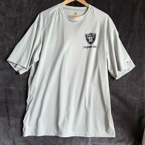 Raiders Coaching Staff Shirt 2XL Badger‎ Sport Gray Team Issued Style NFL Tee
